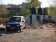 Les douches du chantier