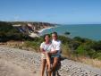 Meng et Franck sur la cote