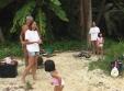 Barbecue sur la plage de cedro