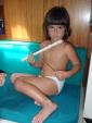 Carmen improvise un violon