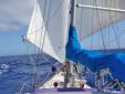 Vue des voiles en ciseaux