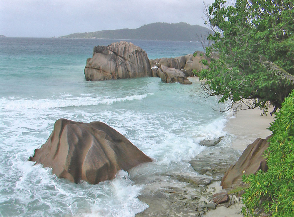 Superbe paysage de la digue 