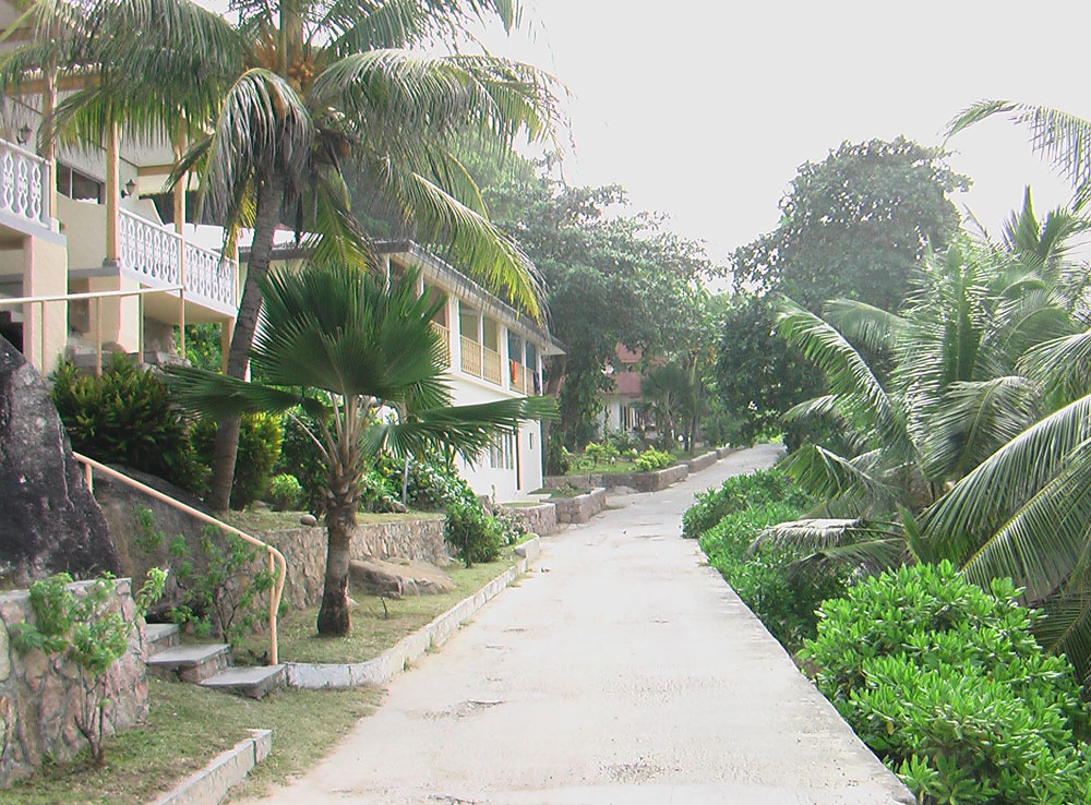 Superbe paysage de la digue 
