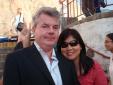 Andrew et sa femme, premier secretaire de St Helene