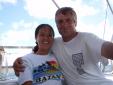 Papa et Maman en face des Pitons