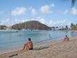 La plage magnifique de Whistle bay